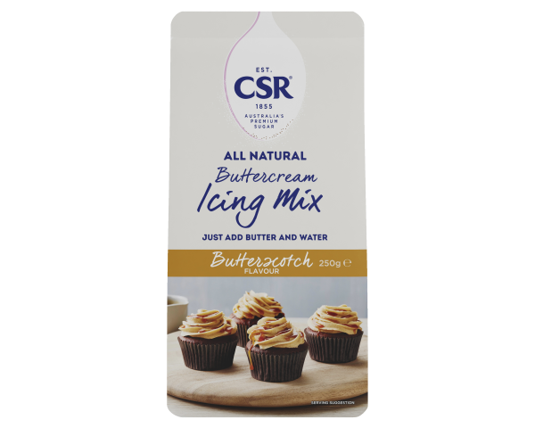 CSR Icing Mix Buttercream Butterscotch 250 g