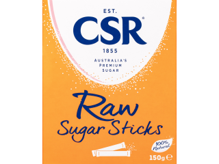 CSR Sugar Raw Sticks 150 g