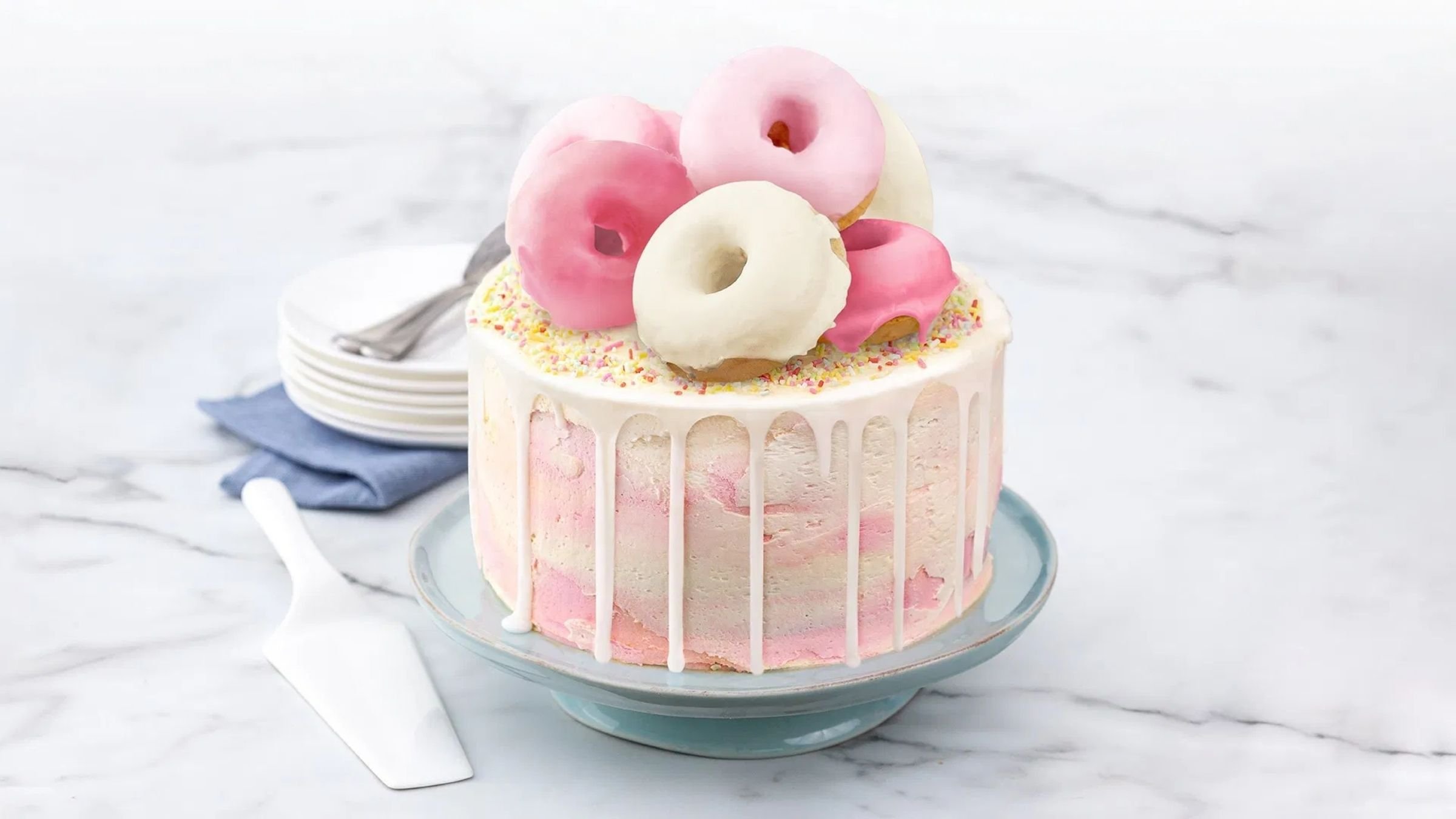 Glazed Doughnut Cake | CSR Sugar Doughnut Cake