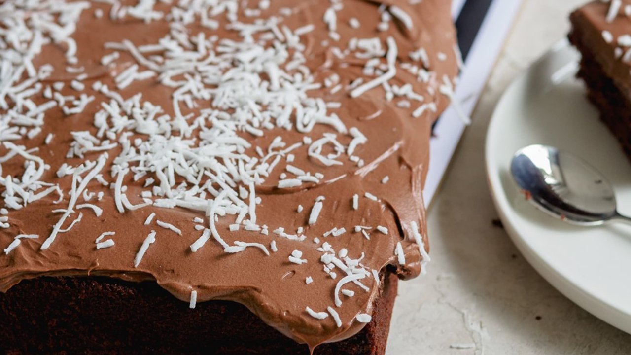 Coconut Chocolate Cake