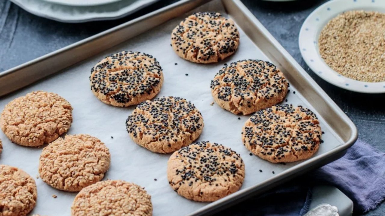 tahini cookies