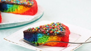Marble Rainbow Cake