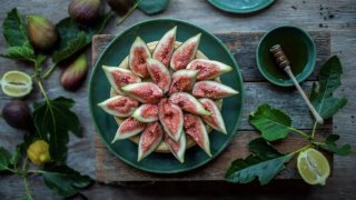 Mediterranean Ricotta Fig Tart