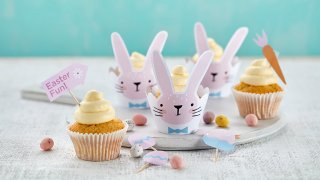 Vanilla Bunny Cupcakes