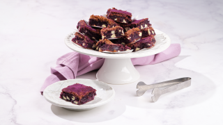 Ube Brownies